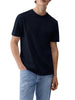 Liu Jo T-shirt uomo manica corta in cotone blu scuro