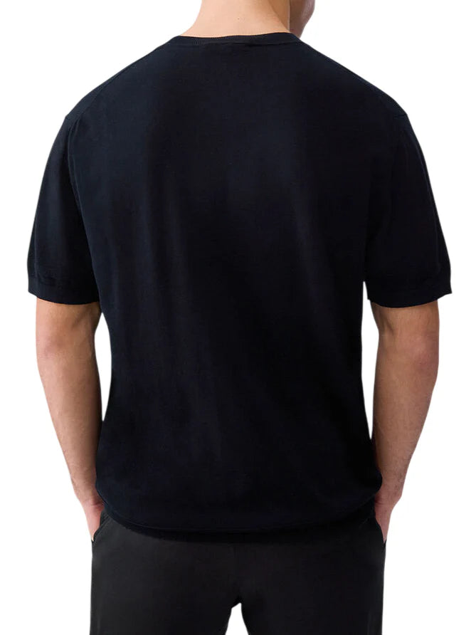 Liu Jo maglia manica corta uomo in cotone nero QXX110MA71P 22222 LIU JO 