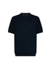 Liu Jo maglia manica corta uomo in cotone blu scuro