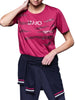 Liu Jo T-shirt manica corta donna con strass magenta