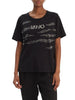 Liu Jo T-shirt manica corta donna con strass nero