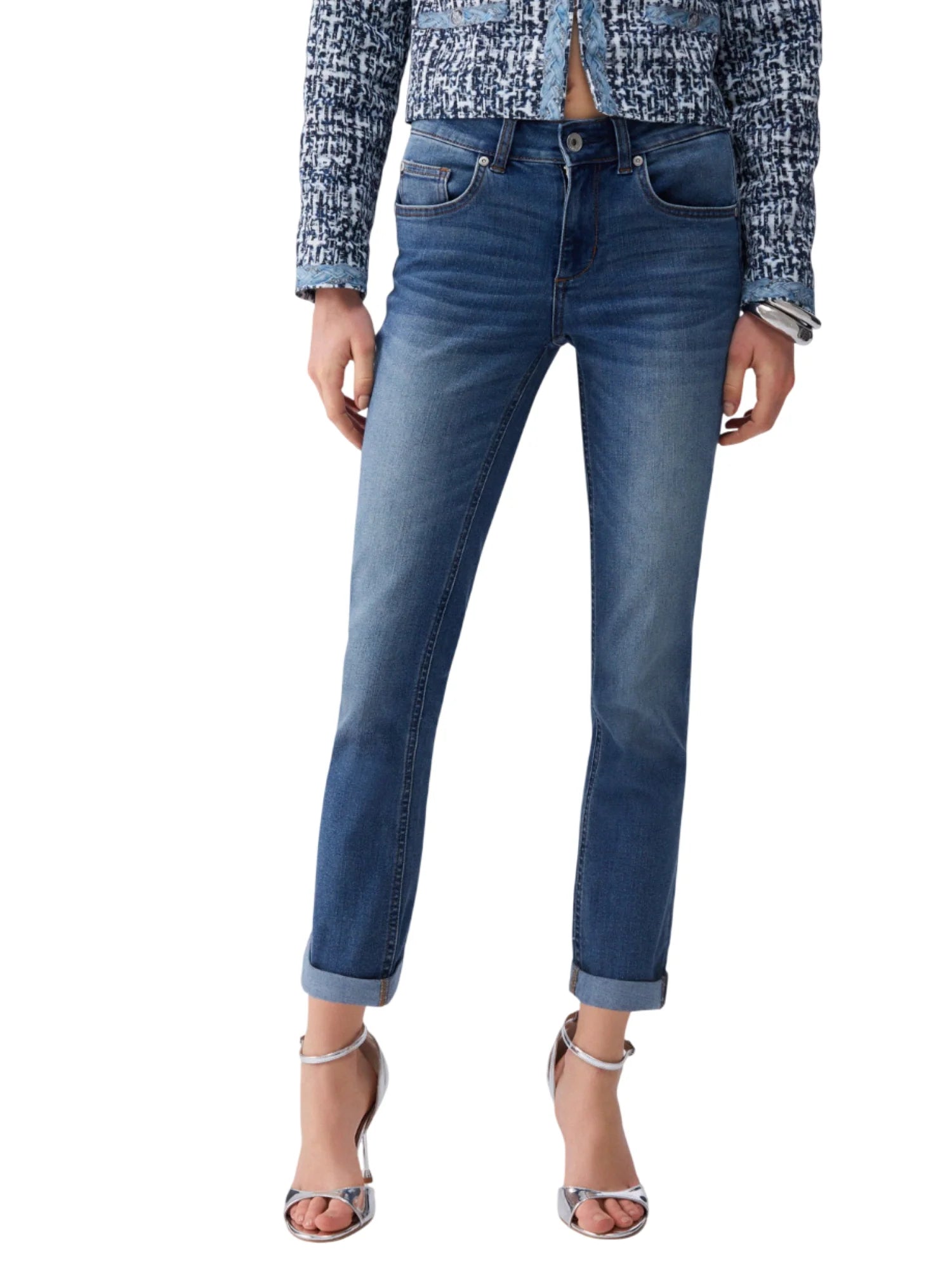 Liu Jo jeans skinny Monroe donna lavaggio blu UA6006D0318 79012 LIU JO 