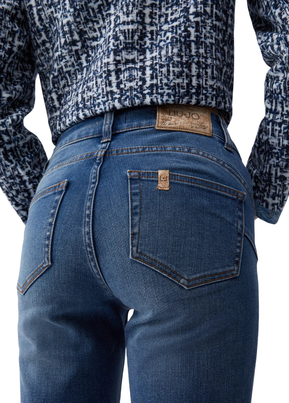 Liu Jo jeans skinny Monroe donna lavaggio blu UA6006D0318 79012 LIU JO 