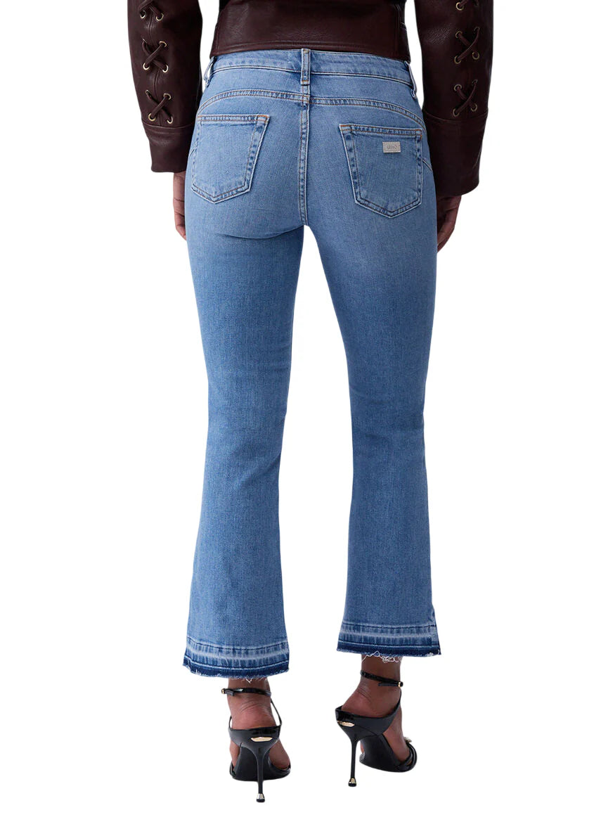 Liu Jo jeans flare donna Fly lavaggio blu UA6022D0310 78801 LIU JO 
