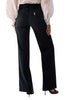 Liu Jo jeans flare vita alta con cintina lavaggio nero