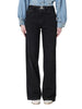 Liu Jo jeans flare vita alta con cintina lavaggio nero
