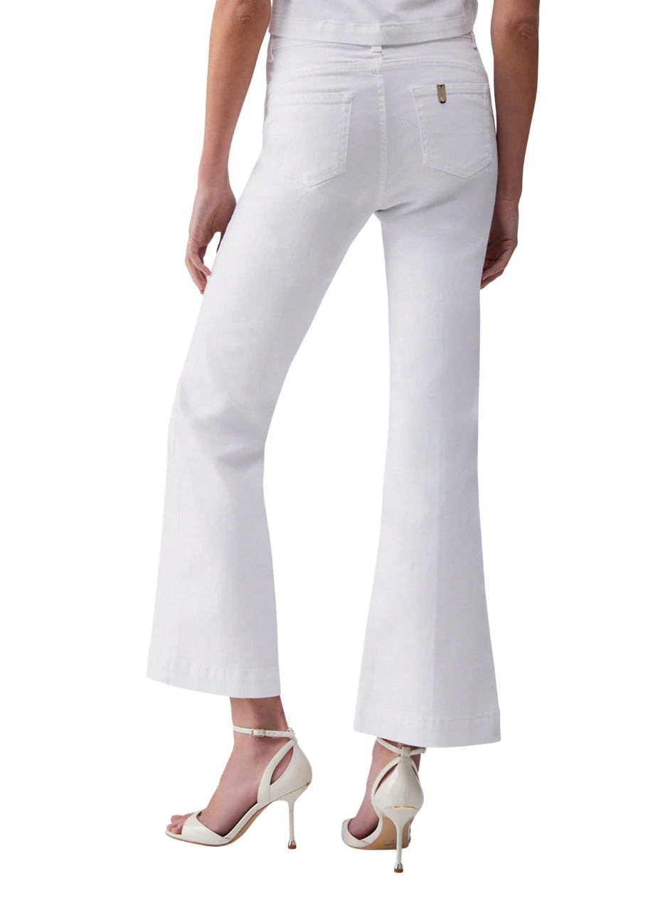 Liu Jo jeans a zampa donna vita alta bianco UA6162T456A 11111 LIU JO 