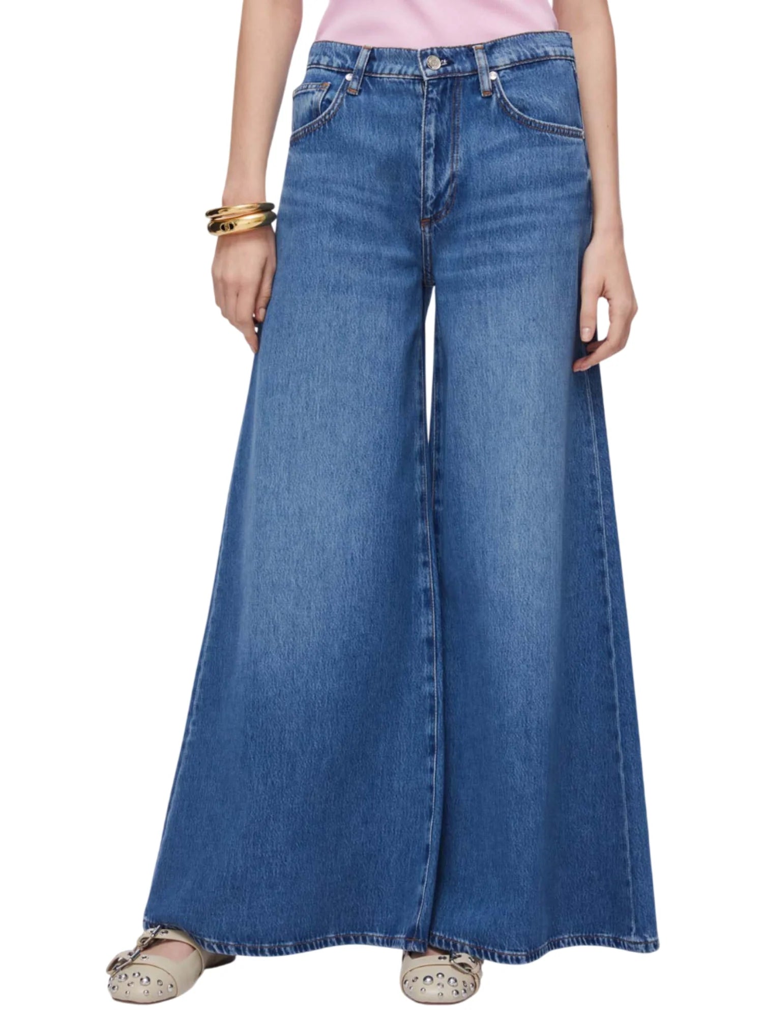 Liu Jo jeans super flare vita alta lavaggio blu UA6217D0319 79010 LIU JO 