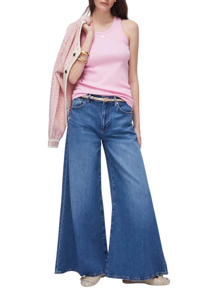 Liu Jo jeans super flare vita alta lavaggio blu UA6217D0319 79010 LIU JO 