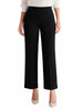 Lola by Sandro Ferrone pantaloni gamba dritta in misto viscosa nero