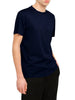 Manuel Ritz T-shirt uomo manica corta blu