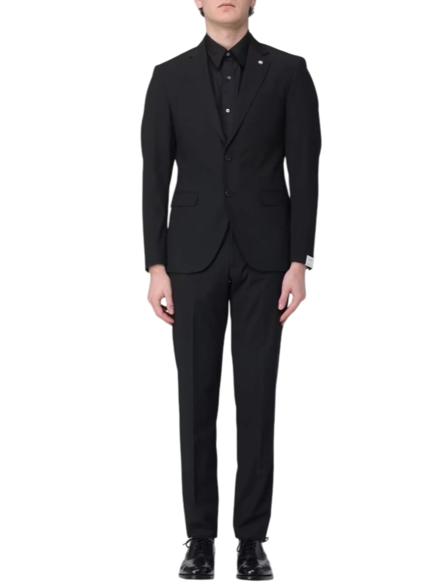 Manuel Ritz abito uomo giacca monopetto e pantaloni nero 4032A3109-260002 99 MANUEL RITZ 