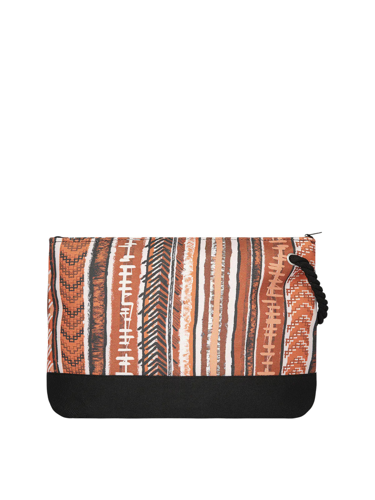 Me Fui pochette donna in fantasia tropicale arancio MA26-SW0005 X24 ME FUI 