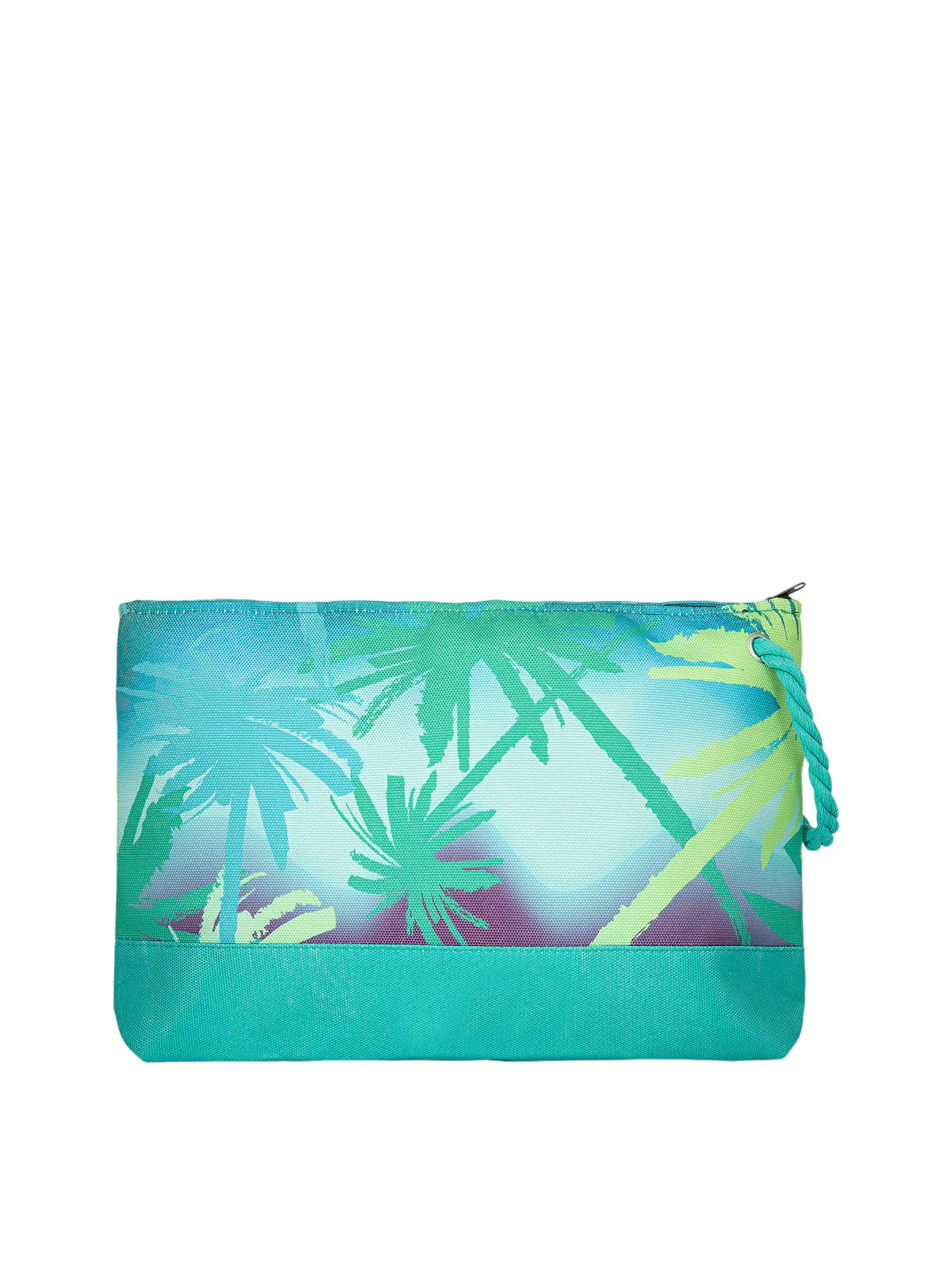 Me Fui pochette donna in fantasia tropicale verde MA26-SW0005 X44 ME FUI 