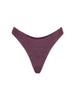 Me Fui slip mare donna lurex borgogna