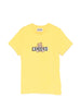 Moschino T-shirt bambino manica corta con orsetto giallo
