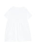Moschino abito neonata manica corta con tasche bianco