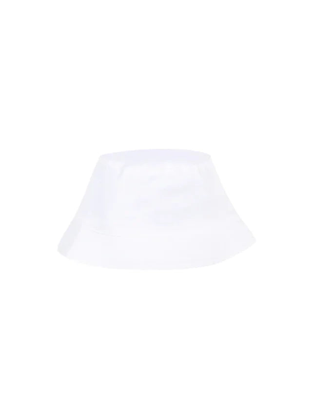 Moschino cappello alla pescatora neonato con orsetto bianco MNX057-LPA01 10101 MOSCHINO 