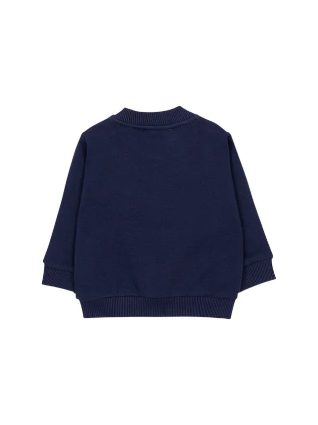 Moschino felpa neonato con stampa orsetti Toy blu MTF060-LCA89 40016 MOSCHINO 