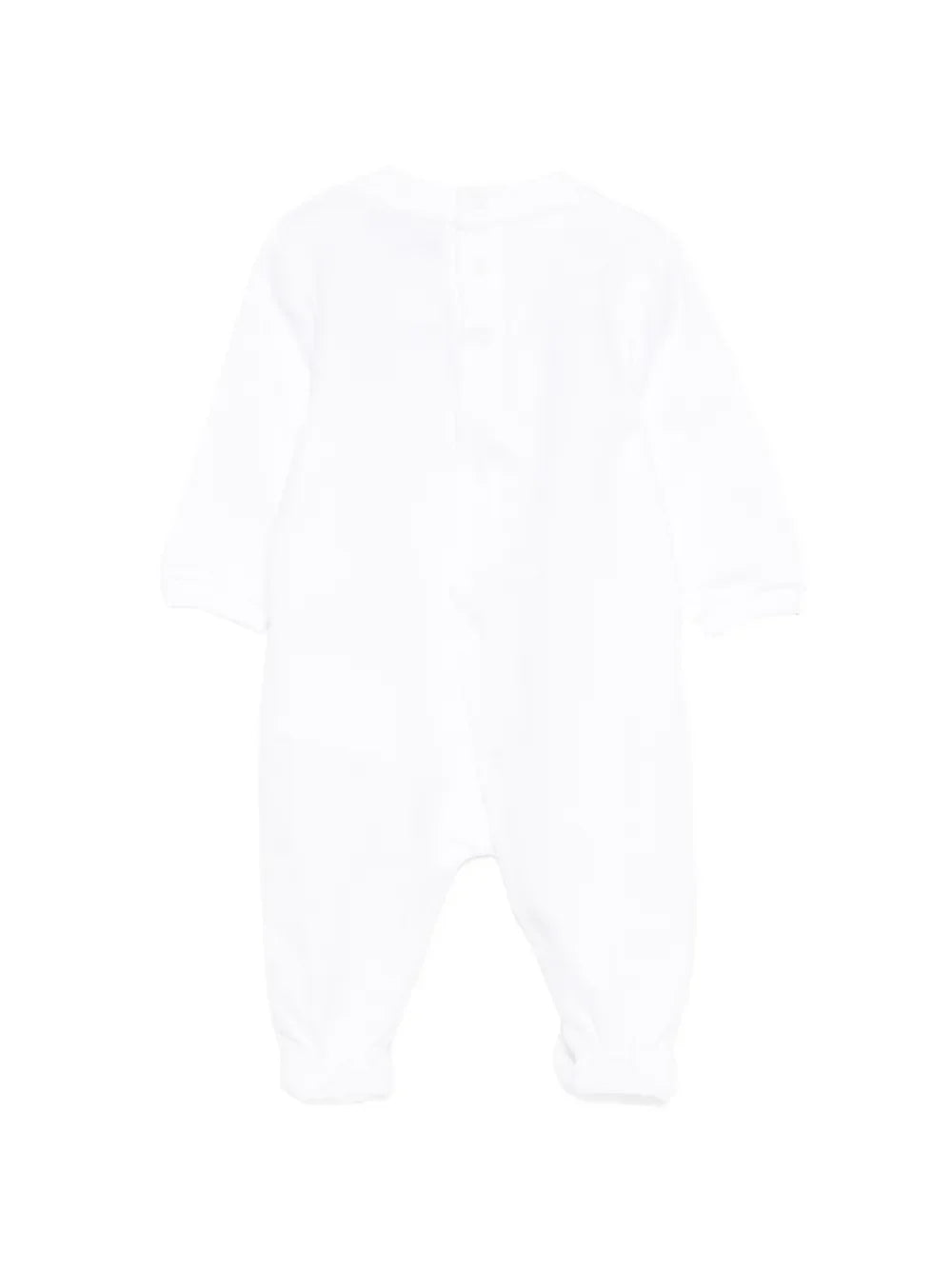 Moschino tutina con piedini neonato stampa orsetti bianco MUT04P-LCA19 10101 MOSCHINO 