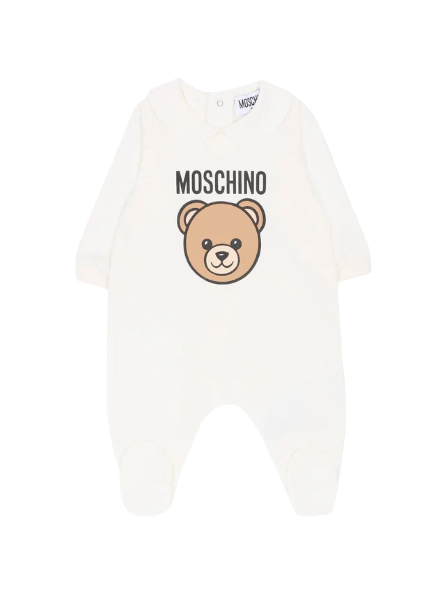 Moschino tutina neonato unisex con orsetto Toy panna MUY098-LCA19 10063 MOSCHINO 