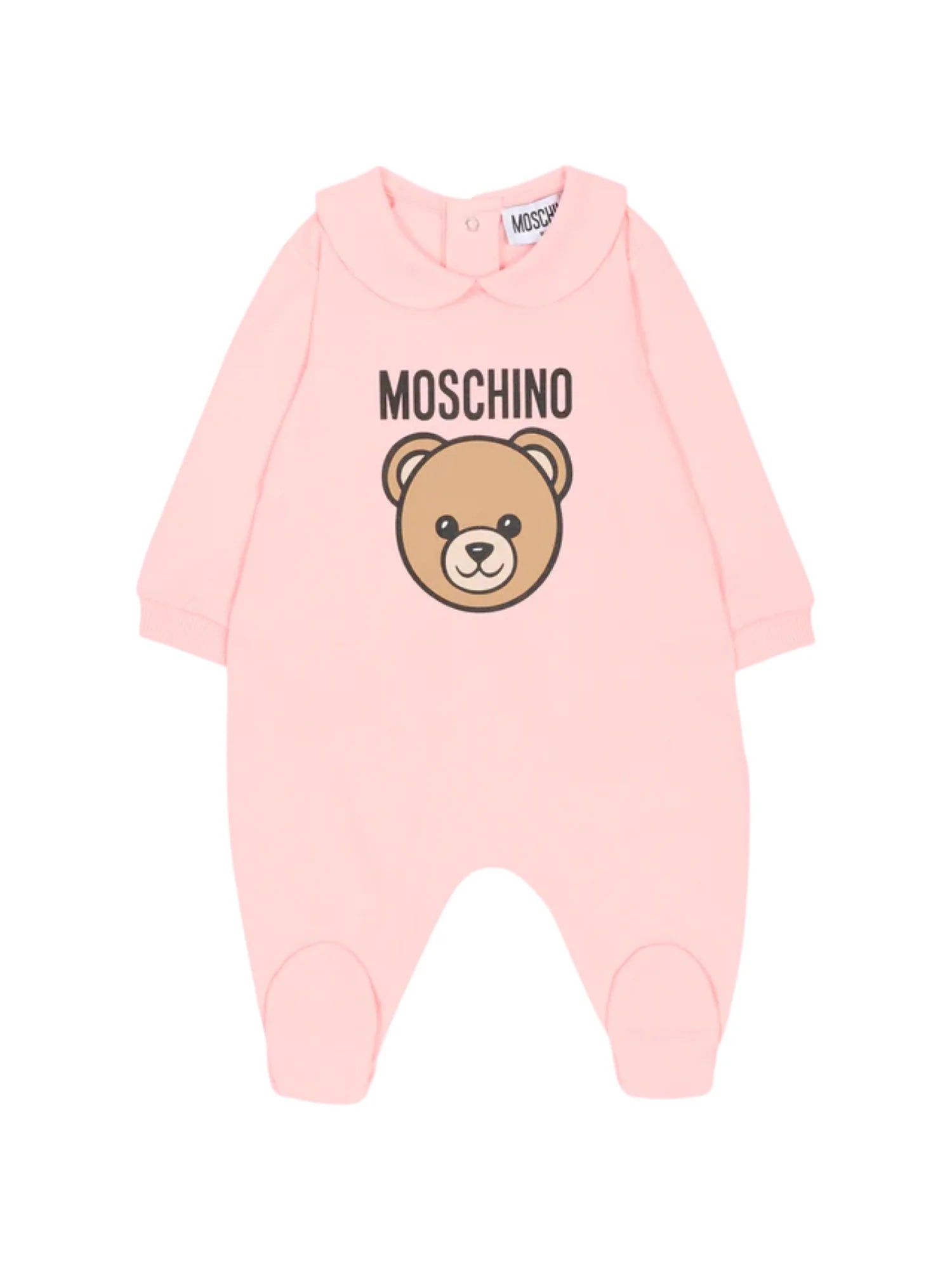 Moschino tutina neonata con orsetto Toy rosa MUY098-LCA19 50209 MOSCHINO 