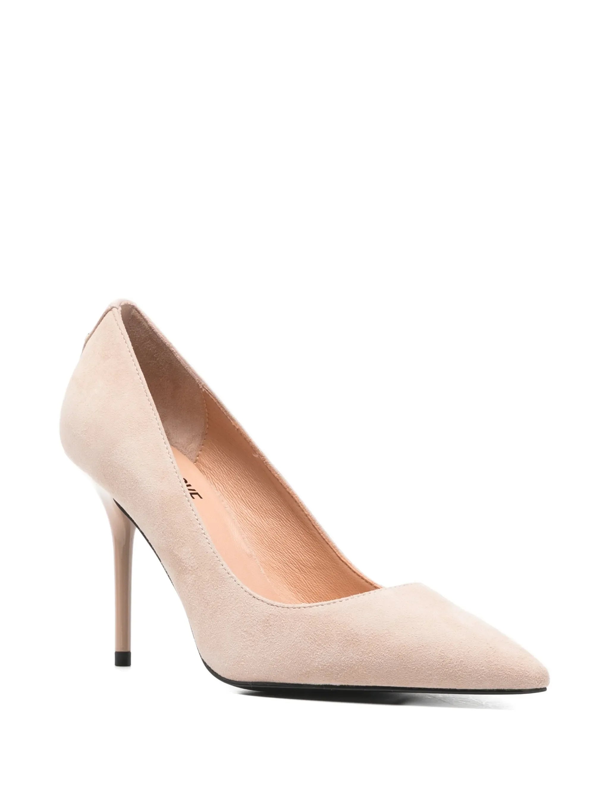 Love Moschino decollete a punta in suede nude JA10239G1O-JA0 609 MOSCHINO LOVE 