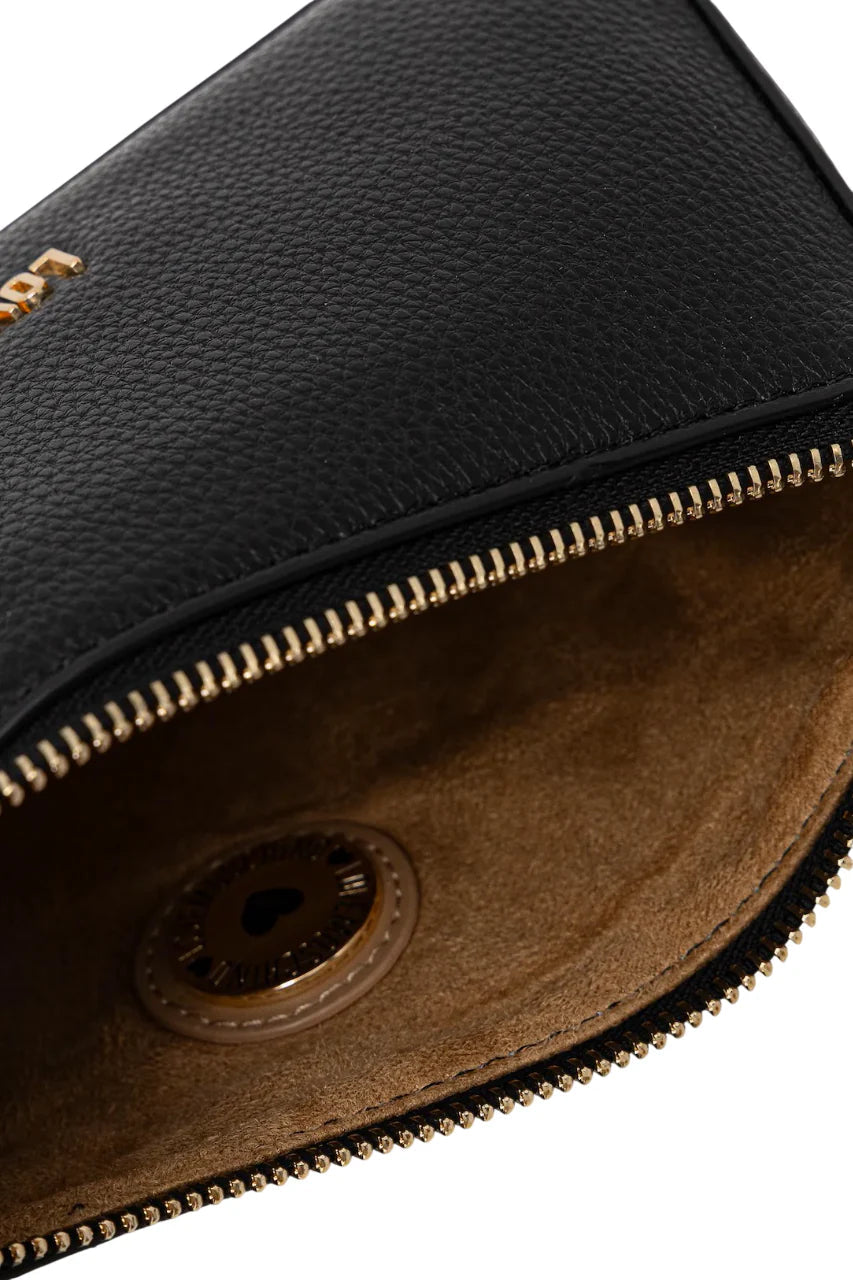 Love Moschino borsa a spalla in ecopelle martellata nero JC4007PP1O-LB0 000 MOSCHINO LOVE 
