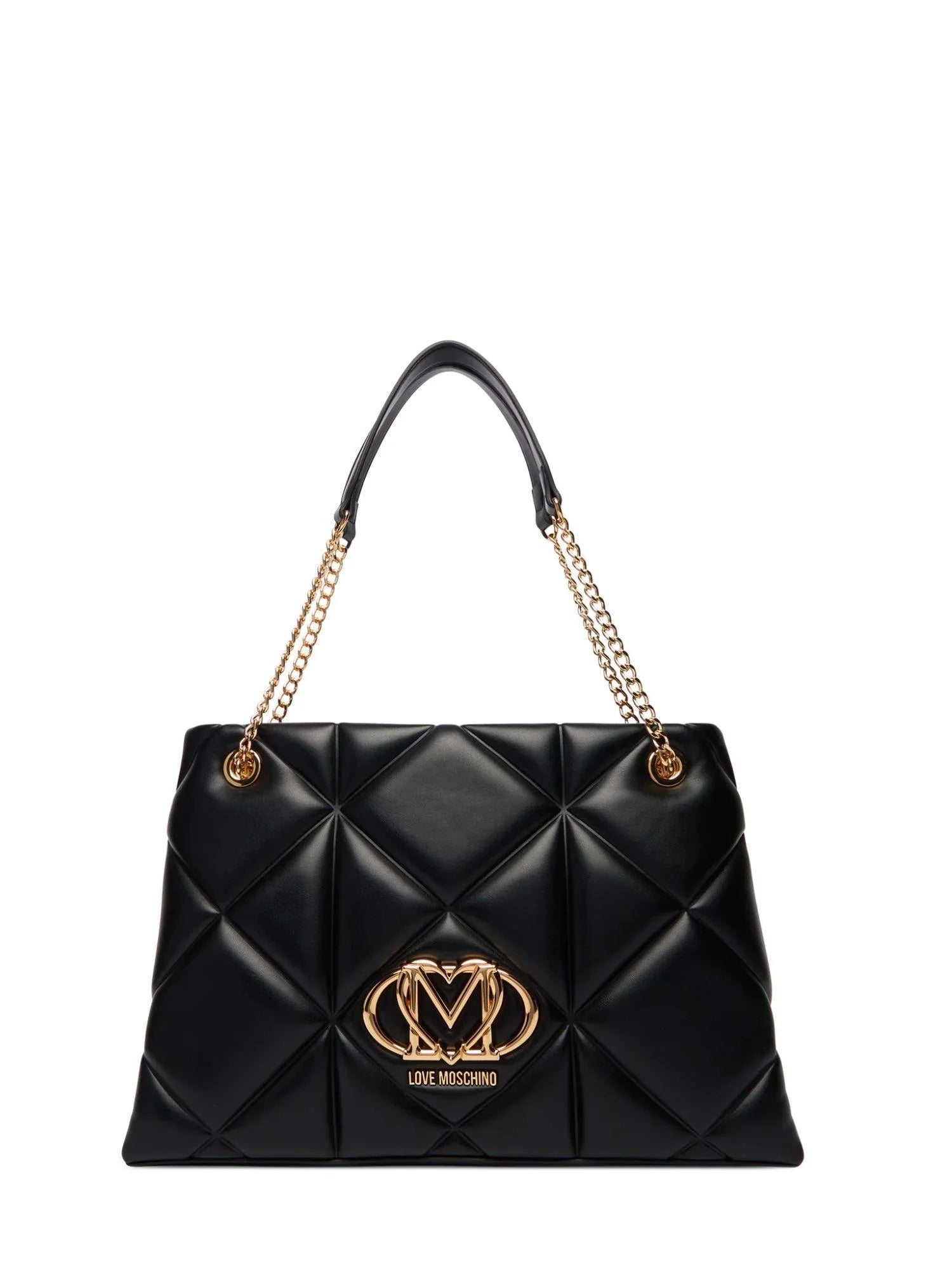 Love Moschino borsa a spalla in ecopelle trapuntata nero JC4040PP1O-LC0 000 MOSCHINO LOVE 