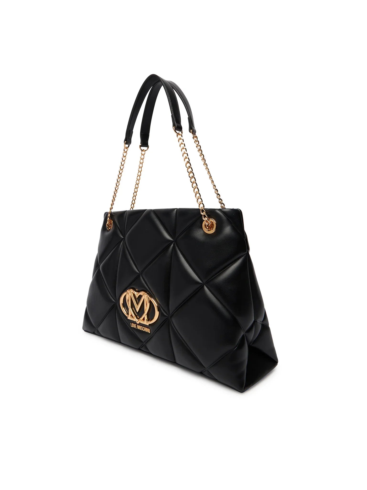 Love Moschino borsa a spalla in ecopelle trapuntata nero JC4040PP1O-LC0 000 MOSCHINO LOVE 