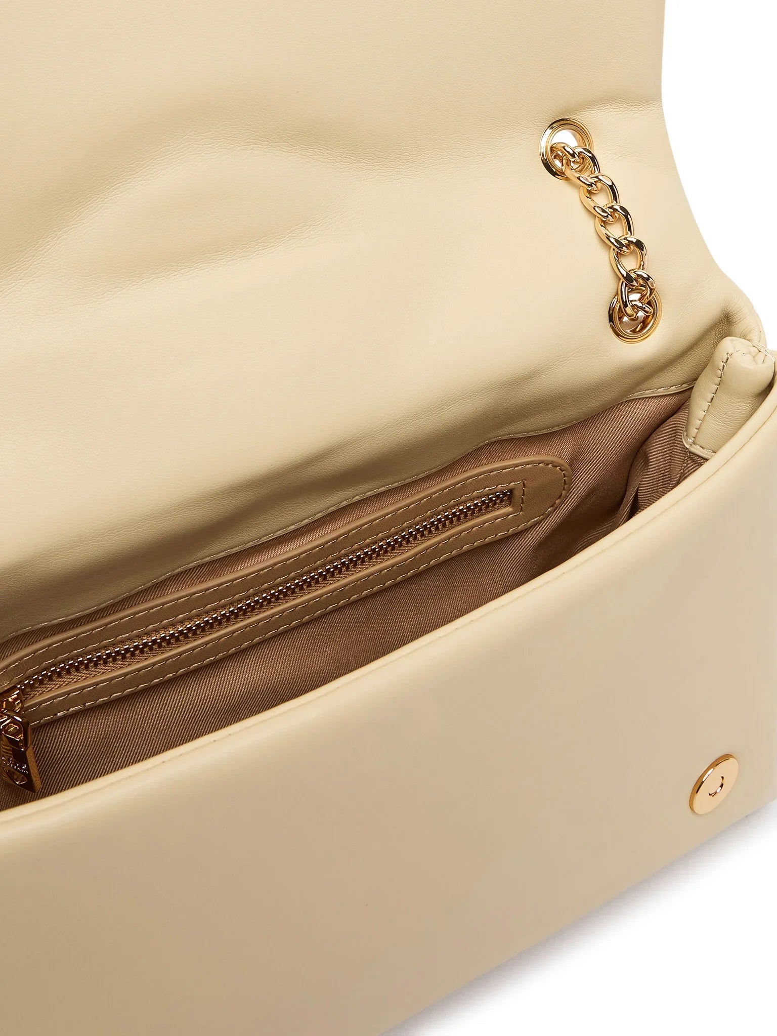 Love Moschino borsa a spalla in ecopelle trapuntata beige chiaro JC4041PP1O-LC0 129 MOSCHINO LOVE 