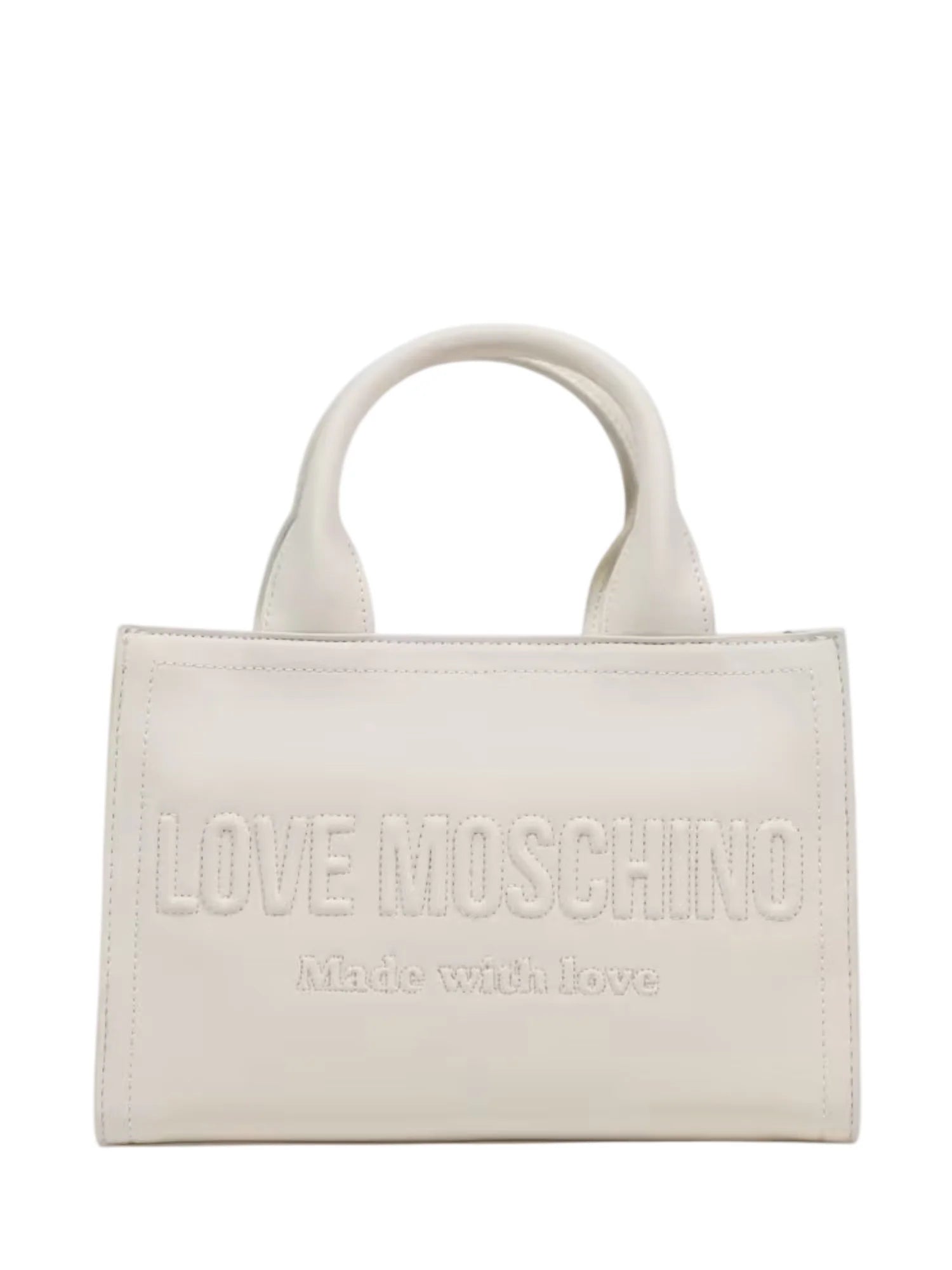 Love Moschino borsa a mano donna con tracolla avorio JC4044PP1O-LE0 110 MOSCHINO LOVE 
