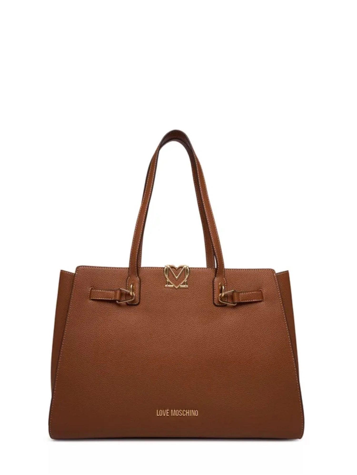 Love Moschino borsa a spalla in ecopelle martellata color cuoio JC4124PP1O-LM0 200 MOSCHINO LOVE 