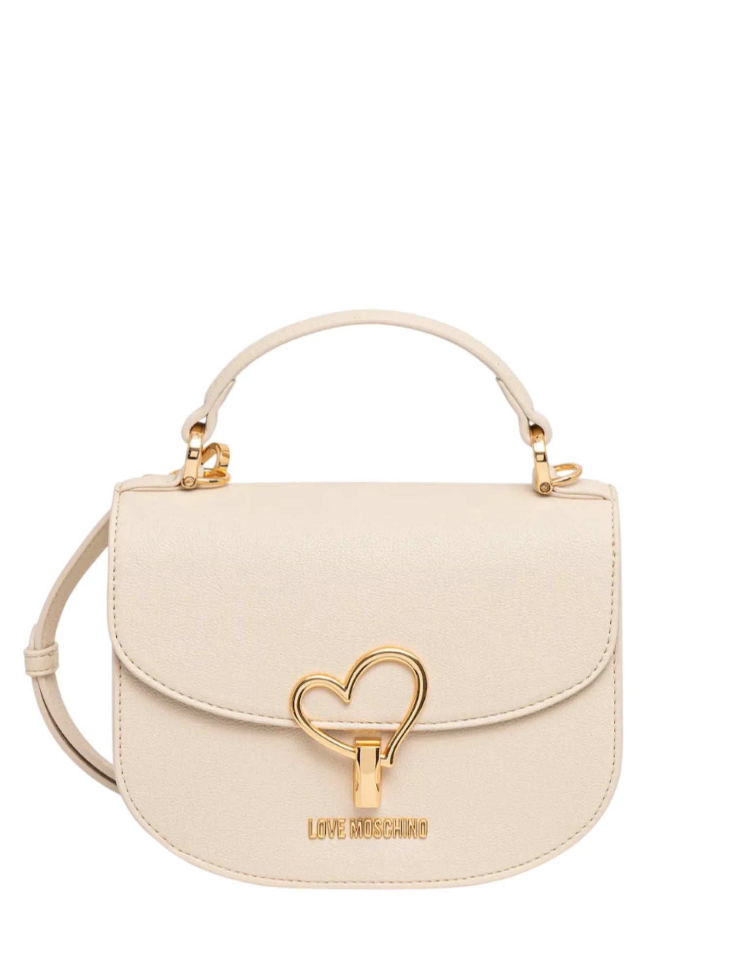 Love Moschino borsa a mano in ecopelle beige chiaro JC4135PP1O-LQ0 110 MOSCHINO LOVE 