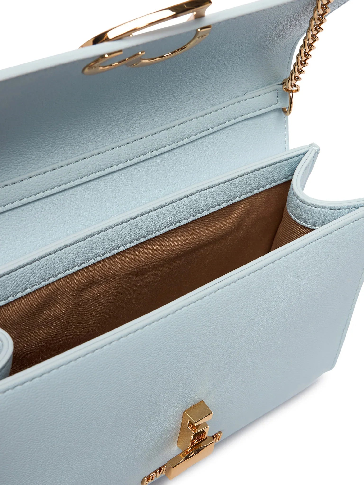 Love Moschino borsa a tracolla in ecopelle martellata celeste JC4327PP1O-LQ0 701 MOSCHINO LOVE 