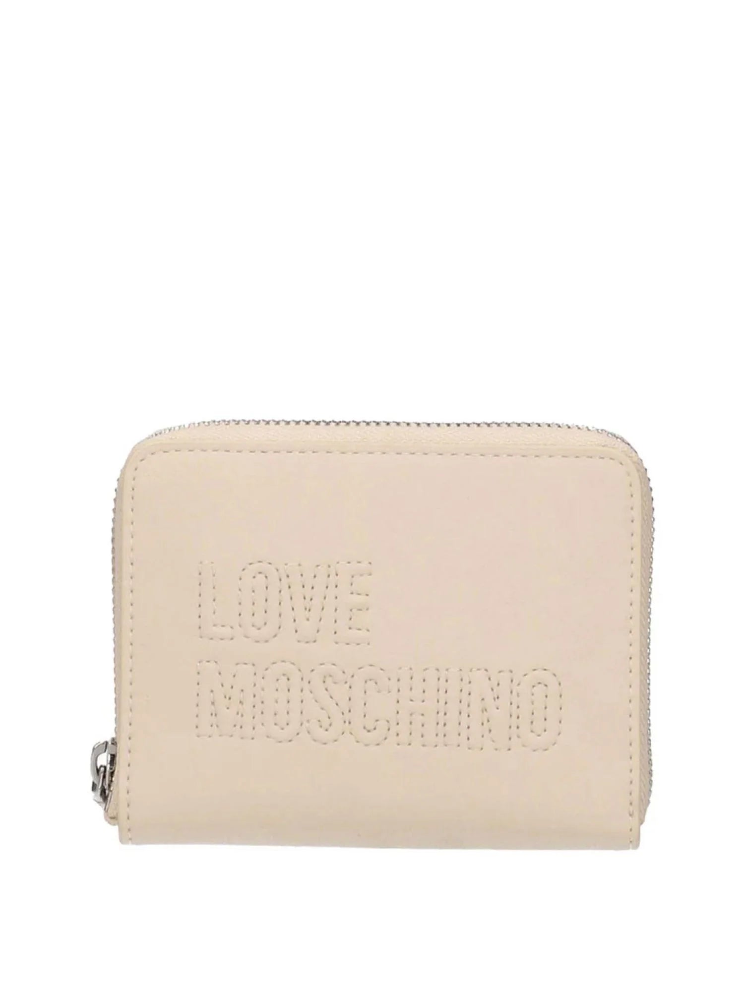 Love Moschino portafogli donna in ecopelle con logo ecrù JC5502PP1O-LE0 110 MOSCHINO LOVE 