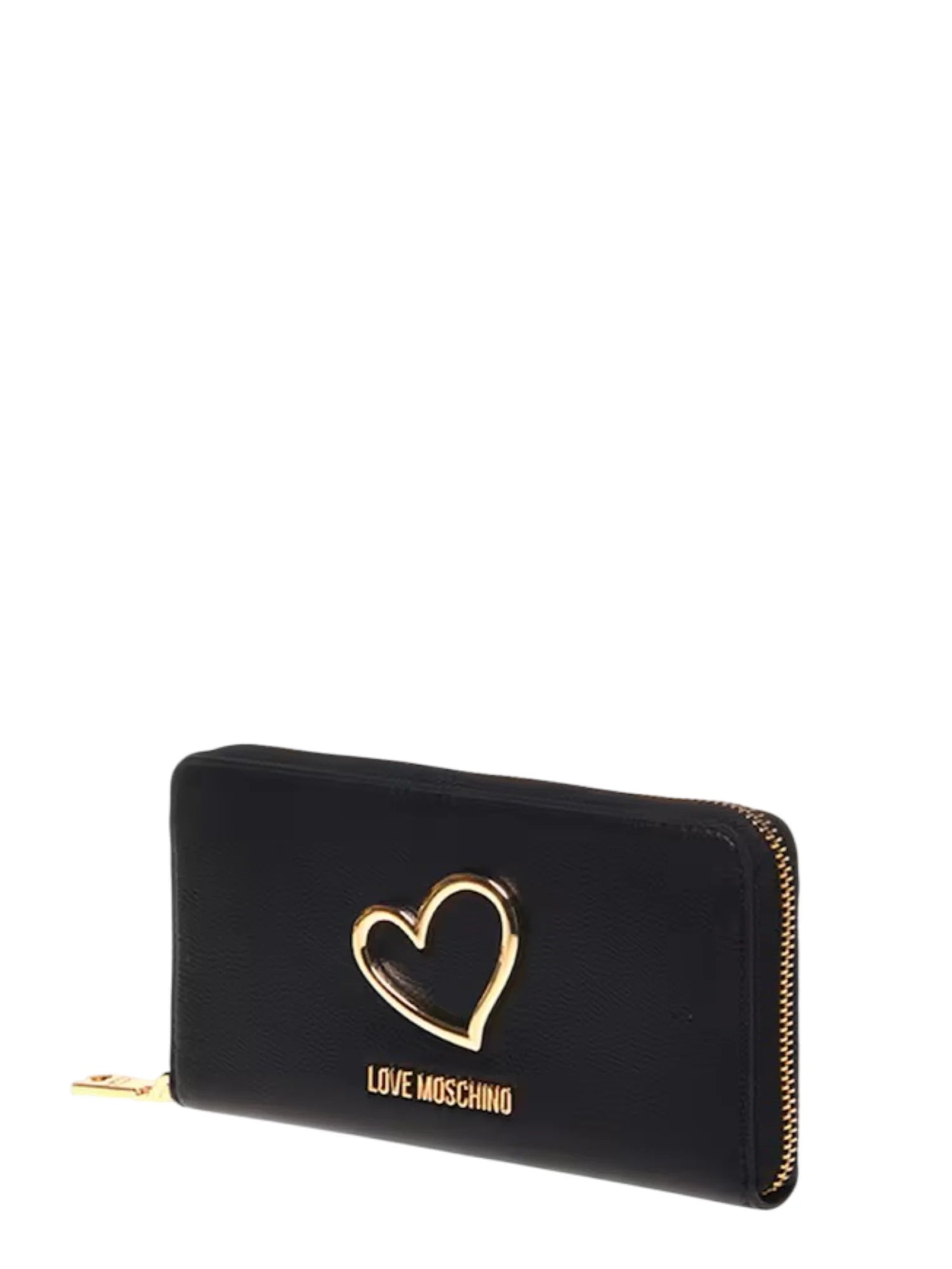 Love Moschino portafogli donna in ecopelle placca logo Heart nero JC5505PP1O-LQ0 000 MOSCHINO LOVE 