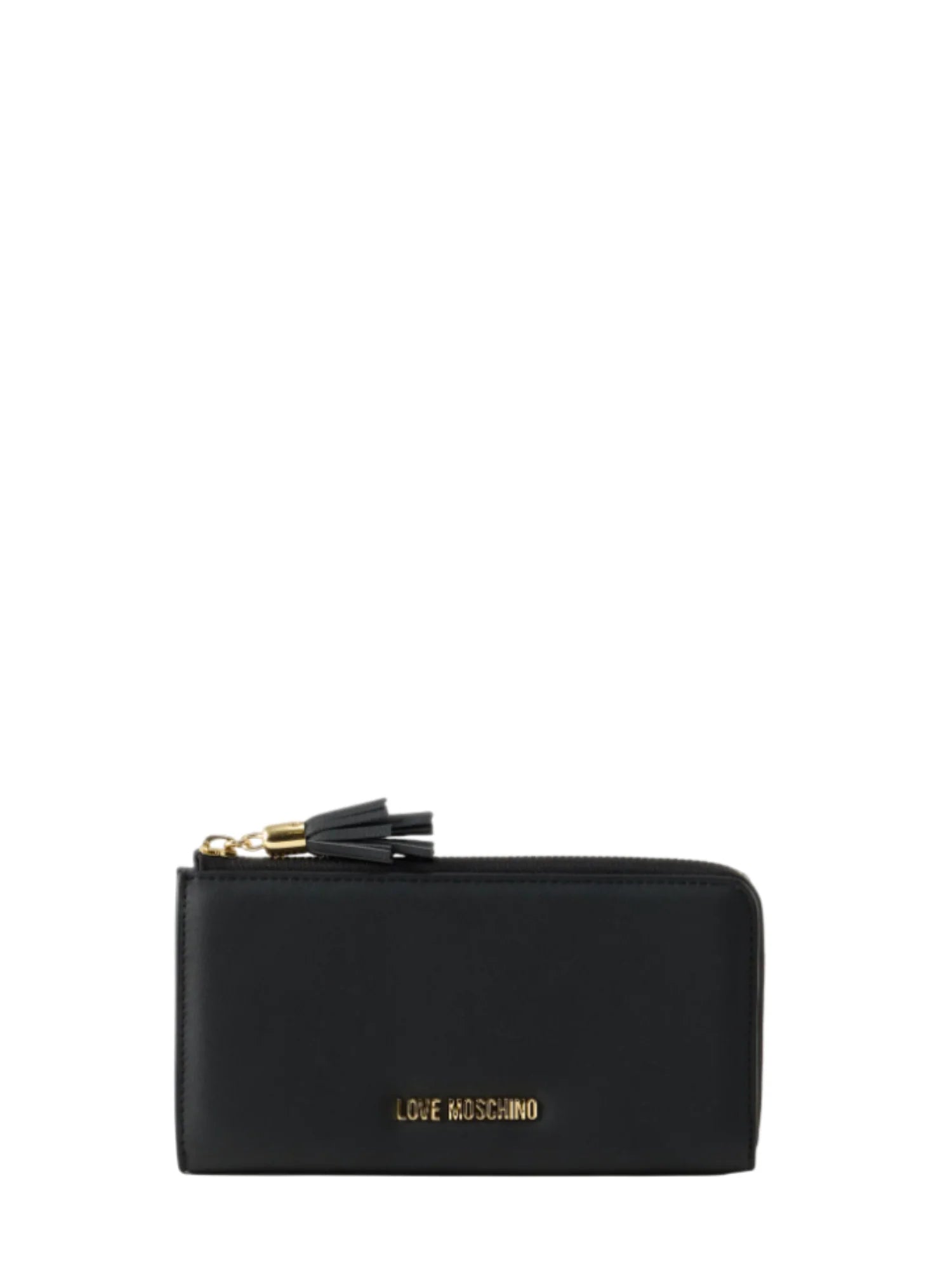 Love Moschino portafogli in ecopelle con nappina nero JC5690PP1O-KD0 000 MOSCHINO LOVE 