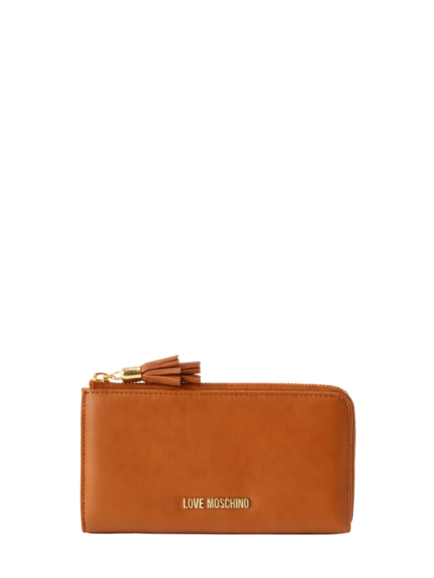 Love Moschino portafogli in ecopelle con nappina color cuoio JC5690PP1O-KD0 200 MOSCHINO LOVE 