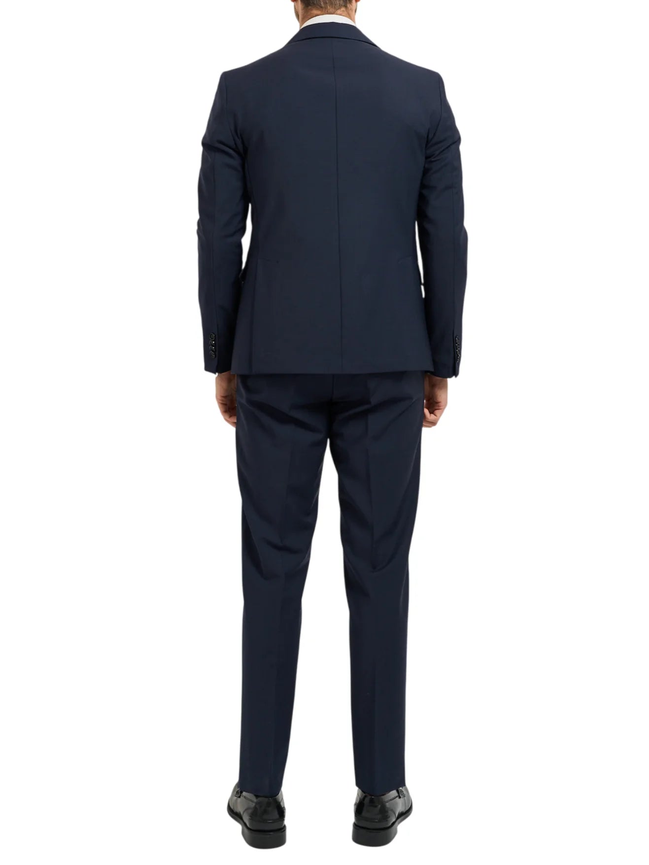 Mulish abito uomo monopetto Davinci in fresco lana blu DAVINCI-7200S INDACO MULISH 