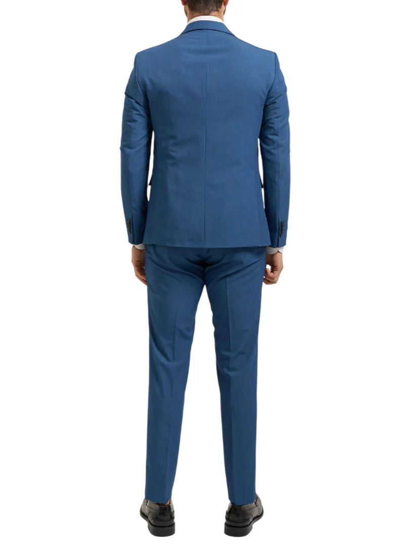 Mulish abito uomo monopetto Monet blu denim MONET-AB7200 DENIM MULISH 