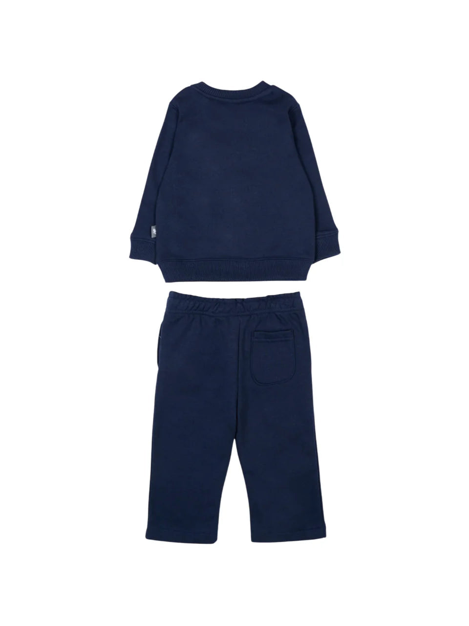 New Balance completo neonato felpa e pantaloni blu IS61I754I NNY NEW BALANCE 