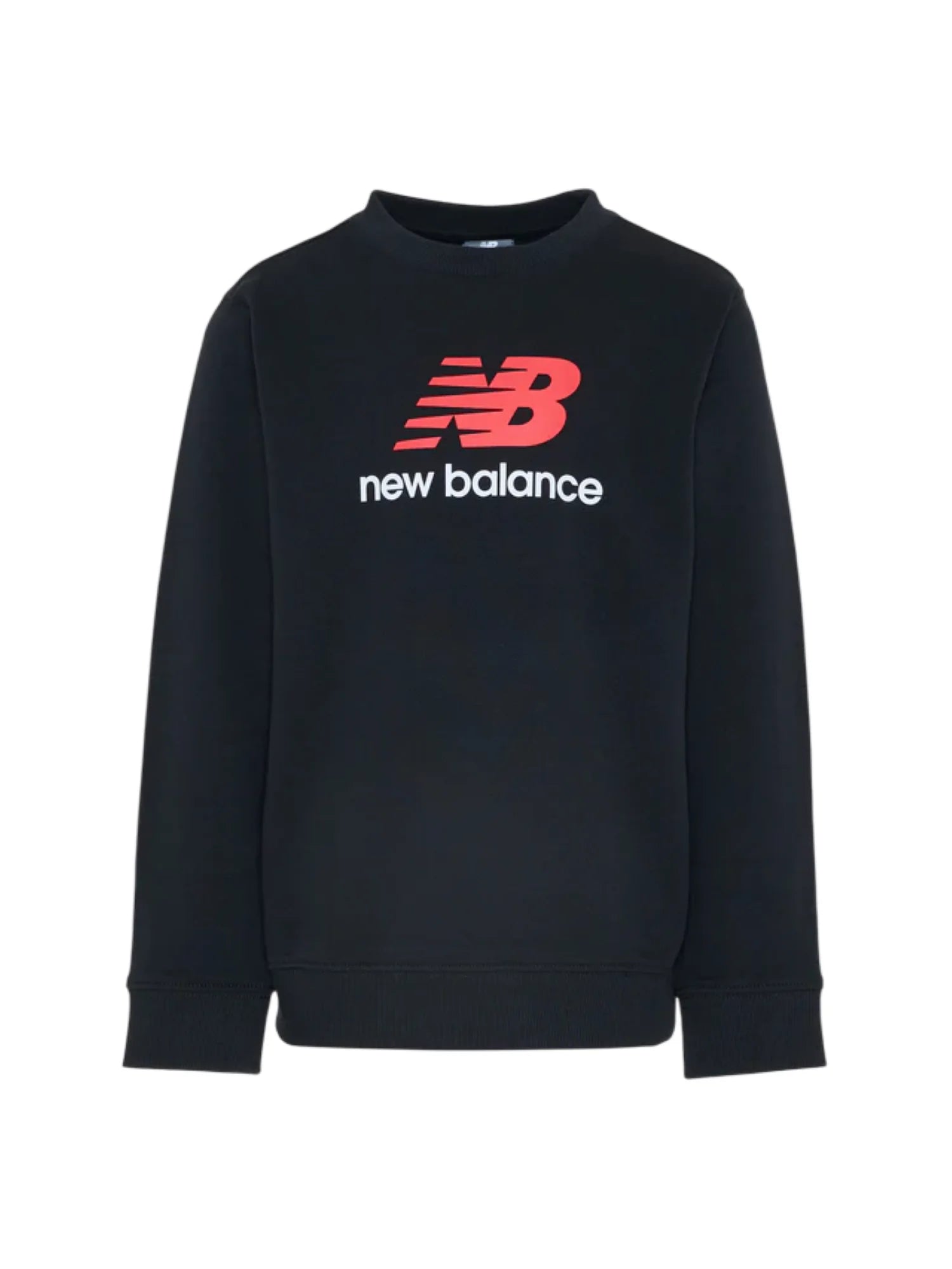 New Balance felpa bambino stampa logo nero LAKB0269 BK NEW BALANCE 