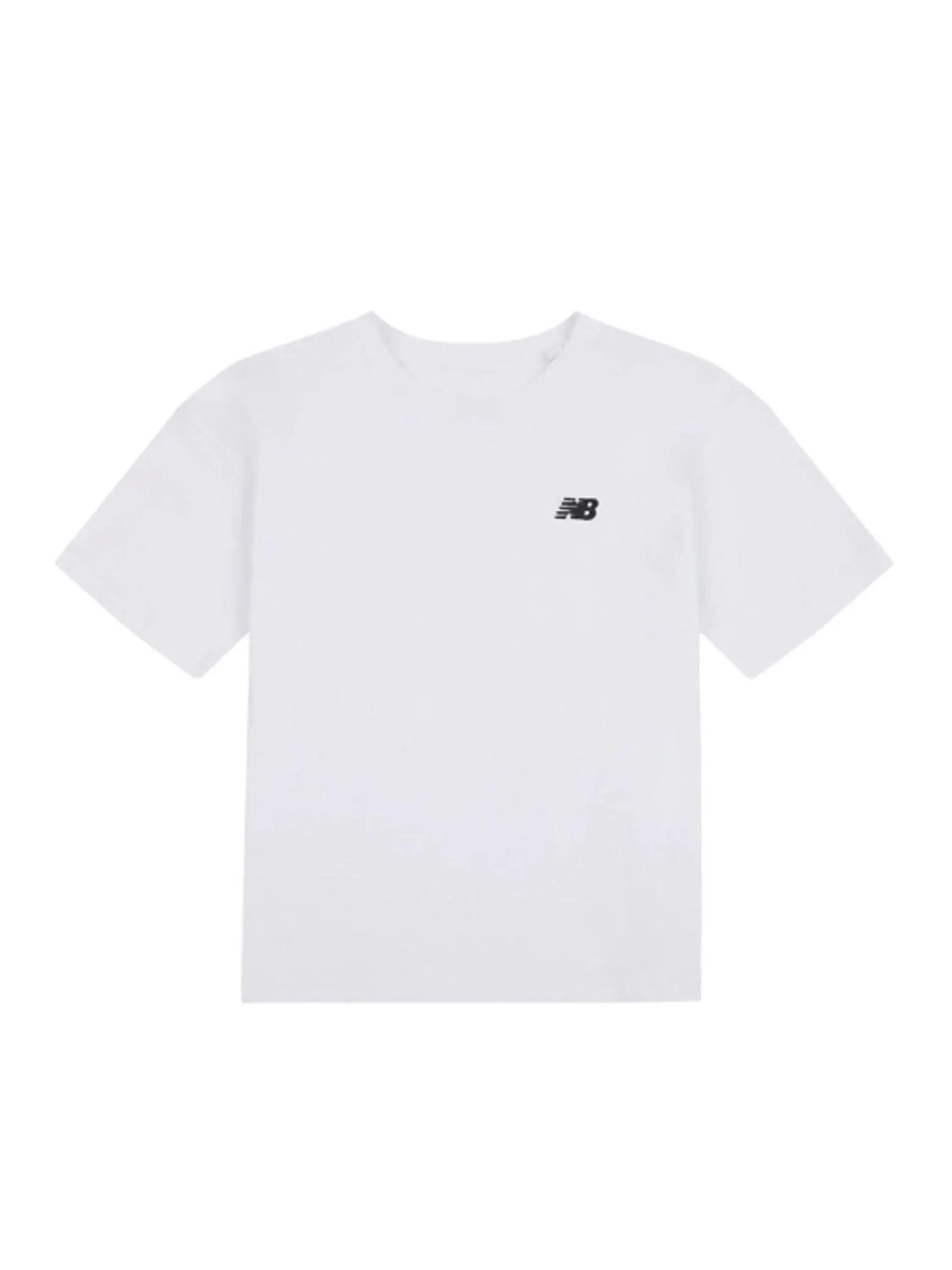 New Balance T-shirt bambina manica corta bianco LAKG0001 BWE NEW BALANCE 