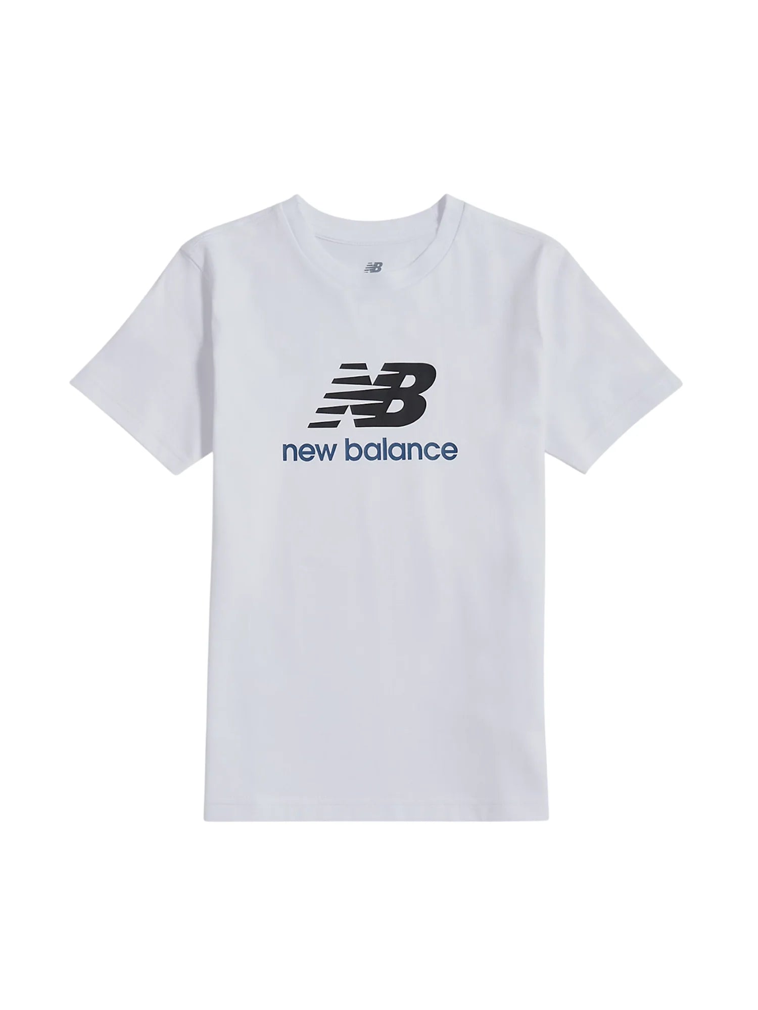 New Balance T-shirt bambina manica corta con logo bianco LAKG0183 BWE NEW BALANCE 