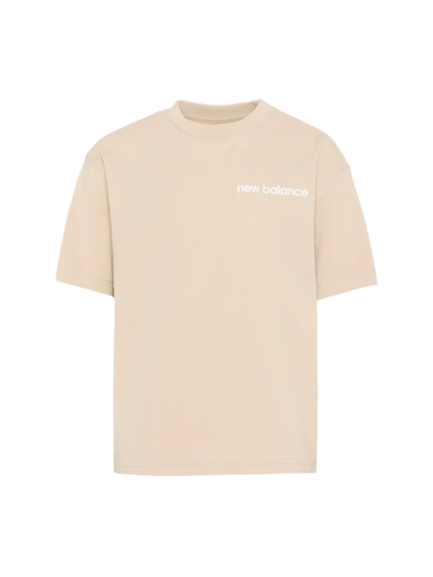 New Balance T-shirt bambino manica corta beige YT61A21A TWF NEW BALANCE 