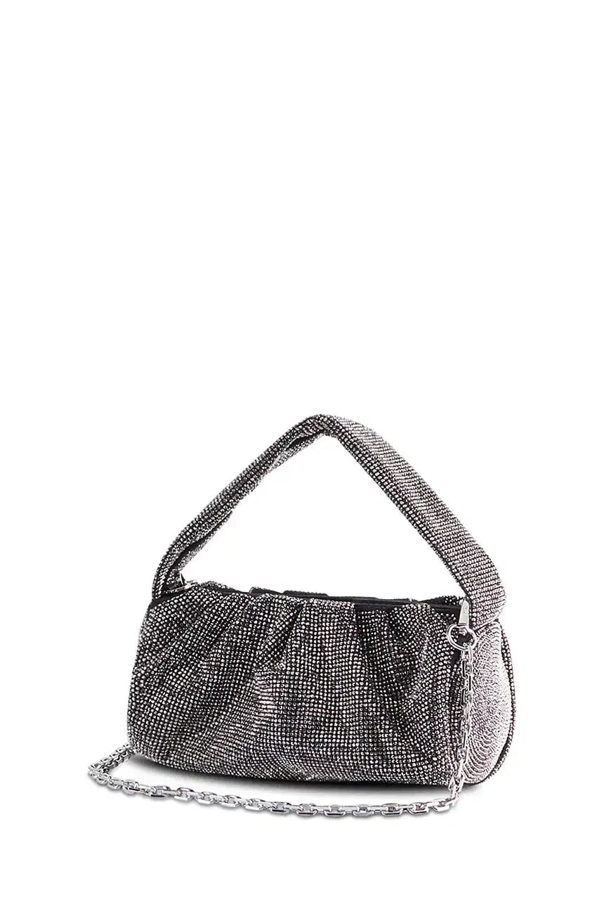 Patrizia Pepe borsa a mano bambina con strass nero 7B0024-M017 F1TU PATRIZIA PEPE 