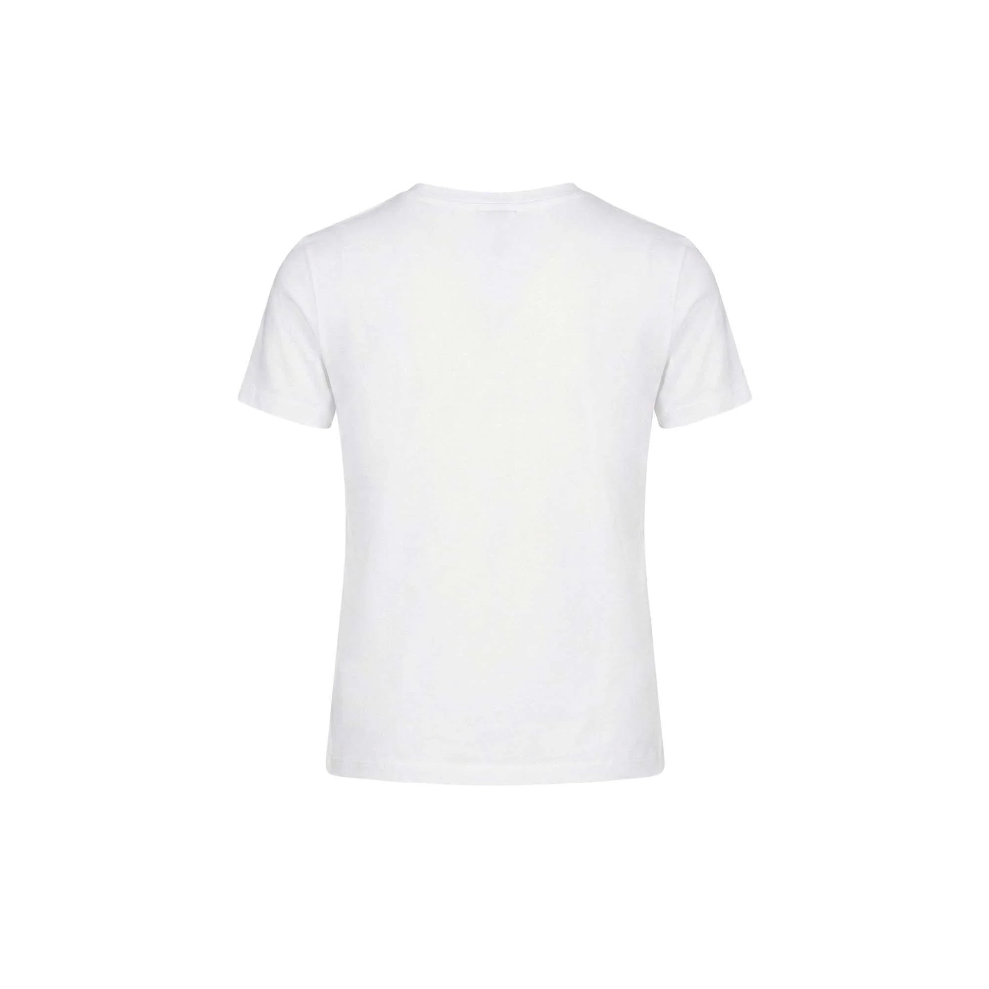 Patrizia Pepe T-shirt bambina con logo strass panna 7M0809-J331 W428 PATRIZIA PEPE 