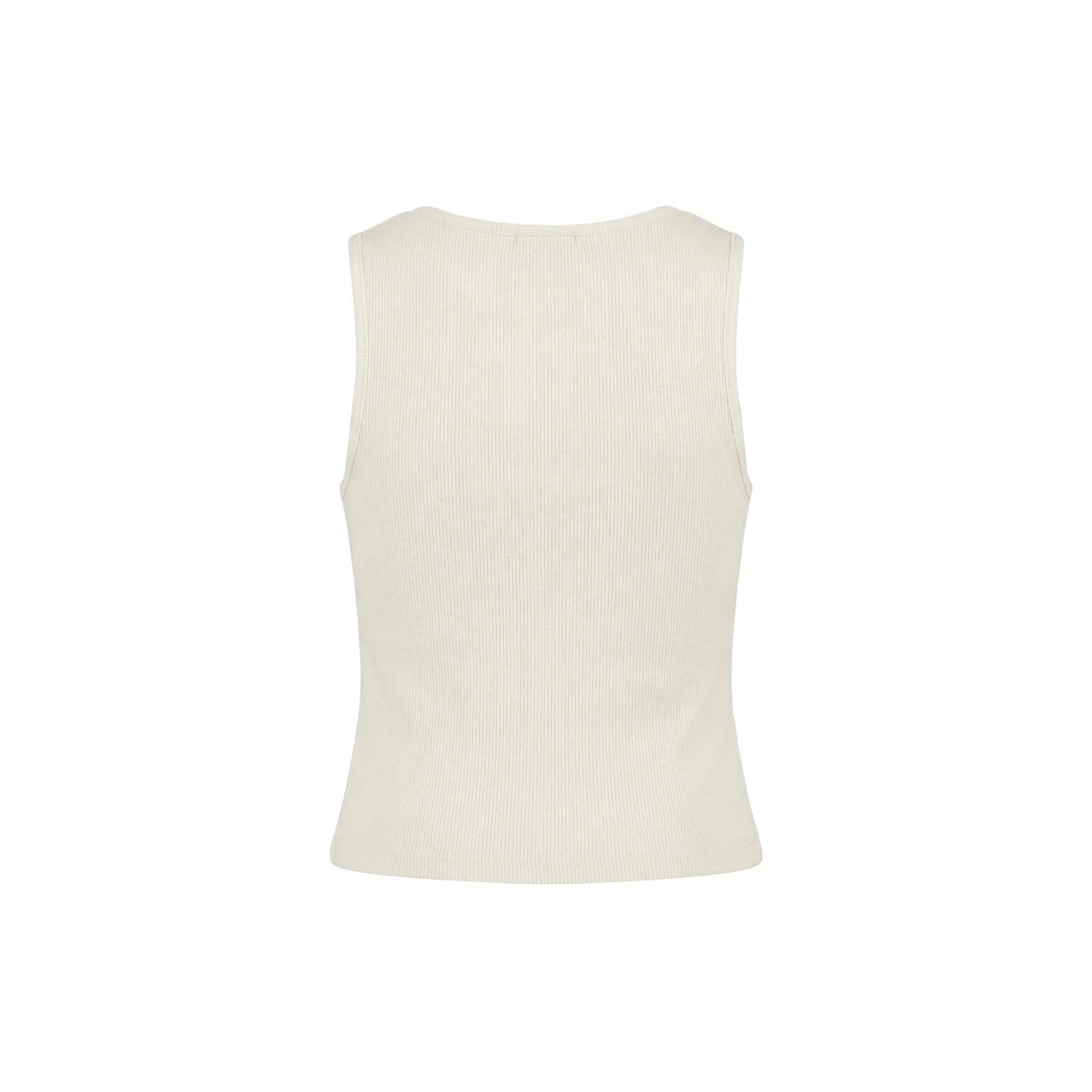 Patrizia Pepe canotta bambina con applicazioni gioiello bianco 7M0906-J270 W146 PATRIZIA PEPE 