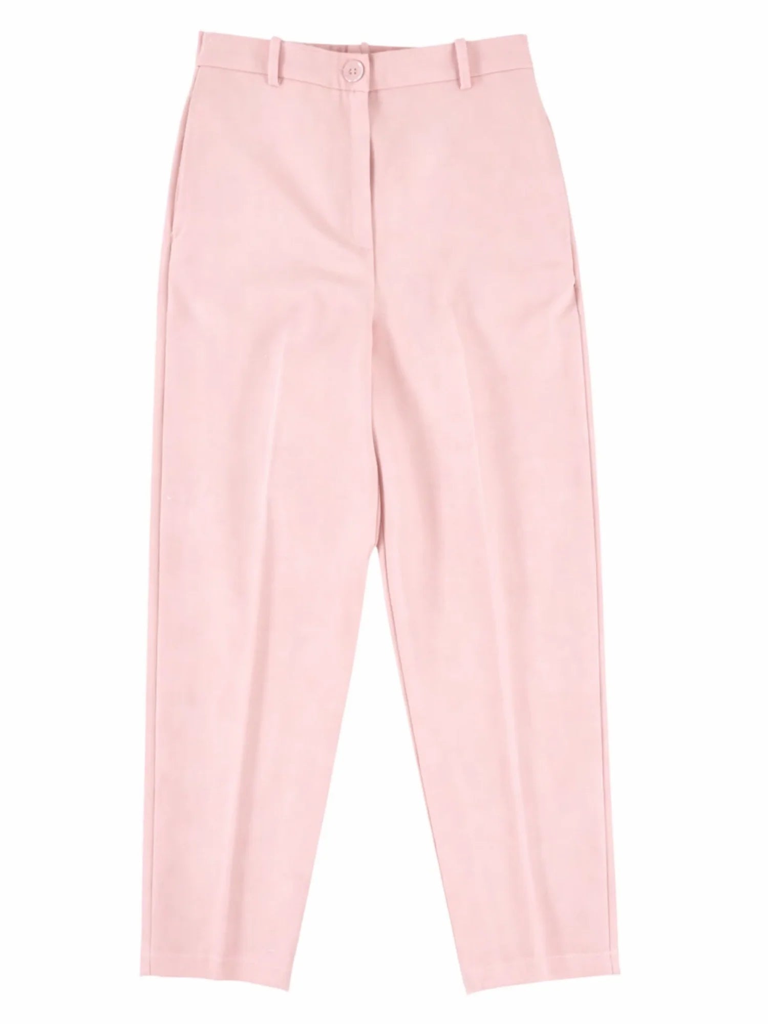 Patrizia Pepe pantaloni bambina vita alta slim rosa 7P0295-A555 R892 PATRIZIA PEPE 